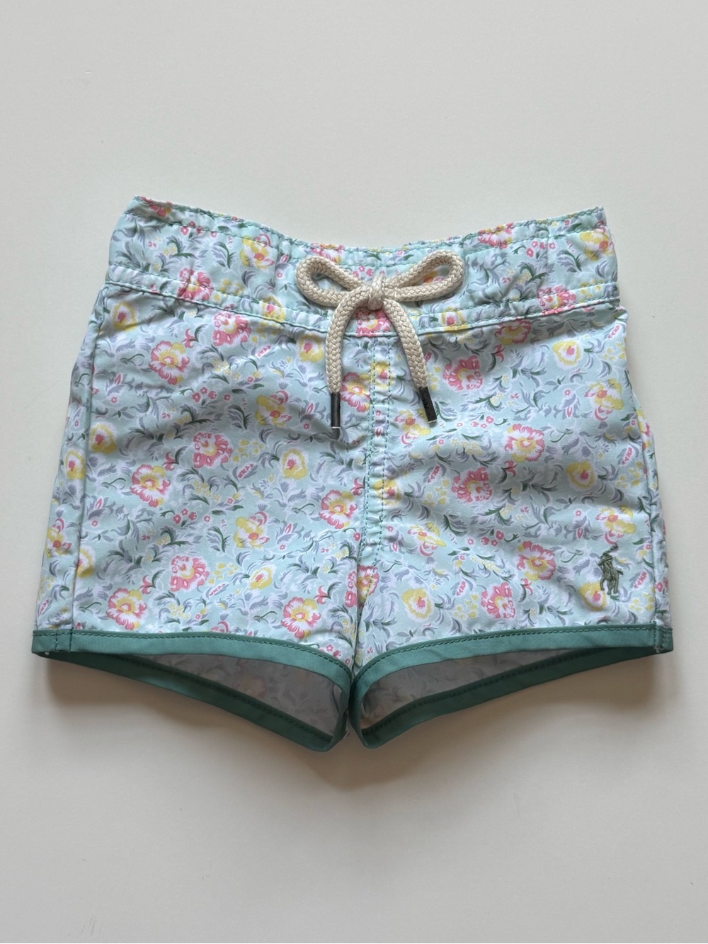 Ralph Lauren Baby Boy Floral Swim Trunks - Size 3-6M